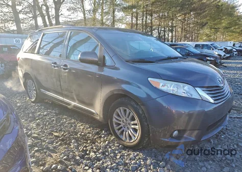 2016 Toyota Sienna Xle from USA, damaged, VIN 5TDYK3DC0GS727522